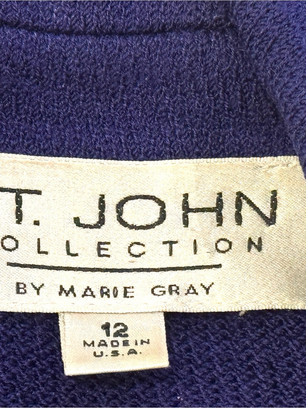 St. John Collection Long Blazer with Decorative Buttons - Picture 11 of 12